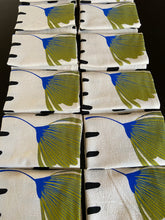 Load image into Gallery viewer, Green Flower Flour Sack Dish Towel