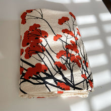 Load image into Gallery viewer, Winterberry Flour Sack Dish Towel