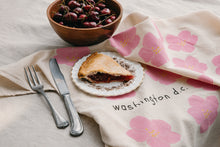 Load image into Gallery viewer, Cherry Blossom D.C. Flour Sack Dish Towel