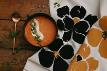 Load image into Gallery viewer, Peony Flour Sack Dish Towel