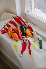 Load image into Gallery viewer, Peppers Flour Sack Dish Towel
