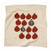 Load image into Gallery viewer, Pomegranate Flour Sack Dish Towel