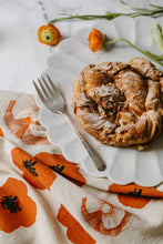 Load image into Gallery viewer, Poppy Flower Flour Sack Dish Towel