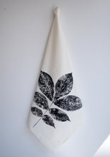 Load image into Gallery viewer, Unbleached 100% Cotton Hickory Leaf Tea Towel in Natural