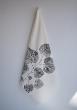 Load image into Gallery viewer, Unbleached 100% Cotton Redbud Leaf Tea Towel in Natural