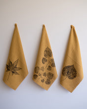 Load image into Gallery viewer, Mustard Linen Tea Towel