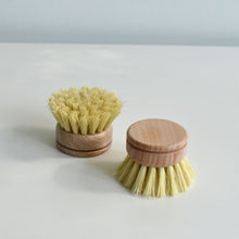 Load image into Gallery viewer, Natural Wood Dish Brush with handle