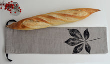 Load image into Gallery viewer, Linen Creeper Baguette Bag in Natural