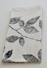 Load image into Gallery viewer, Unbleached 100% Cotton Freebush Leaf Tea Towel in Natural