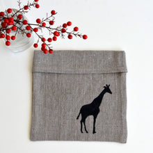 Load image into Gallery viewer, Linen Sade Sandwich & Snack Bags