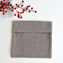 Load image into Gallery viewer, Linen Sade Sandwich & Snack Bags