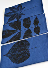 Load image into Gallery viewer, Navy Blue Linen Tea Towel