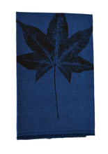 Load image into Gallery viewer, Navy Blue Linen Tea Towel