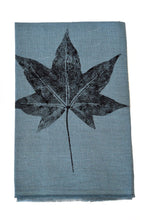 Load image into Gallery viewer, Lagoon Blue Linen Tea Towel