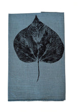 Load image into Gallery viewer, Lagoon Blue Linen Tea Towel