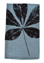 Load image into Gallery viewer, Lagoon Blue Linen Tea Towel