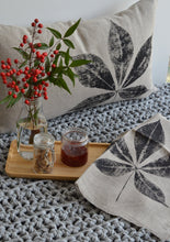 Load image into Gallery viewer, Hand-Crocheted Weighted Blanket in Light Gray