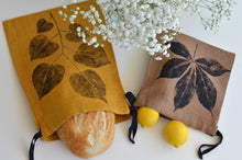 Load image into Gallery viewer, Linen Multi-Use String Bags in Ginger