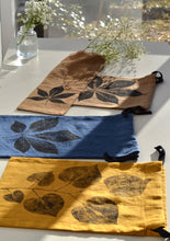 Load image into Gallery viewer, Linen Creeper Multi-Use String Bags in Navy Blue