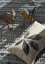 Load image into Gallery viewer, Hand-Crocheted Weighted Blanket in Light Gray