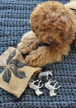 Load image into Gallery viewer, Linen Multi-Use String Bags in Ginger