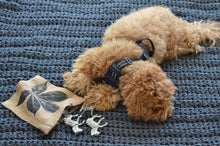 Load image into Gallery viewer, Hand-Crocheted Weighted Blanket in Charcoal