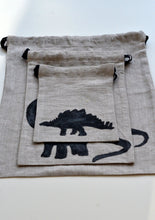 Load image into Gallery viewer, Linen Multi-Use String Bags in Natural