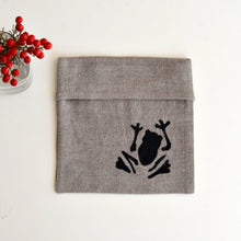 Load image into Gallery viewer, Linen Sade Sandwich & Snack Bags