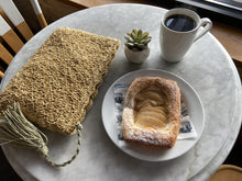 Load image into Gallery viewer, Almond Blossom Clutch with Tassel