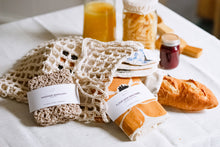 Load image into Gallery viewer, Hand-Crocheted Reusable Market Bags