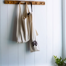Load image into Gallery viewer, 100% Cotton Lotus Baguette Bag