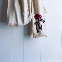 Load image into Gallery viewer, 100% Cotton Mushroom Baguette Bag
