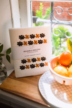 Load image into Gallery viewer, Peony Reusable Dishcloths - Single or Set of 3