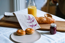 Load image into Gallery viewer, 100% Cotton Red berry Baguette Bag