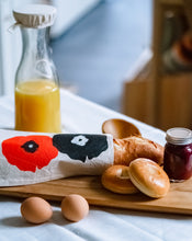 Load image into Gallery viewer, 100% Cotton Poppy Baguette Bag