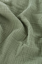 Load image into Gallery viewer, 4 Layer Muslin Blanket in Olive