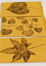 Load image into Gallery viewer, Mustard Linen Tea Towel