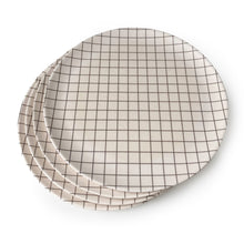 Load image into Gallery viewer, 8" Mini Metric Bamboo Side Plate - Set of 4
