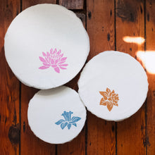 Load image into Gallery viewer, Reusable 100% Cotton Bowl Covers - Block Printed - Large Set of 3