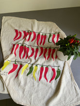 Load image into Gallery viewer, Peppers Flour Sack Dish Towel
