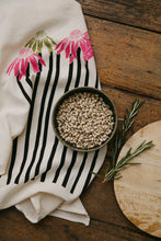 Load image into Gallery viewer, Coneflower Flour Sack Dish Towel
