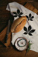 Load image into Gallery viewer, Creeper Leaf Flour Sack Dish Towel
