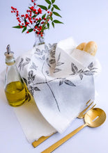 Load image into Gallery viewer, White Linen Tea Towel
