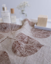Load image into Gallery viewer, Redbud Leaf Hand Towels (Set of 2)
