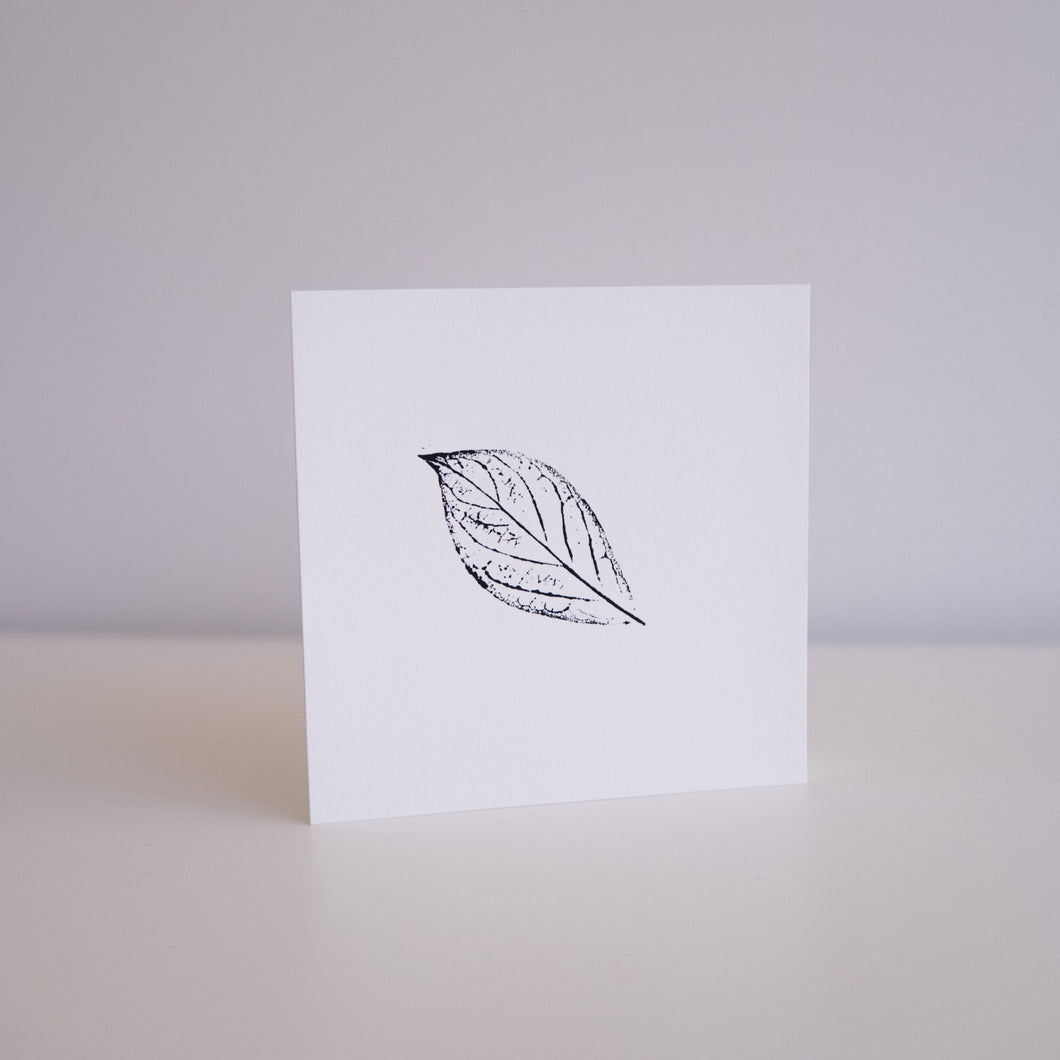 Original Hand-Printed Card #8