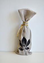Load image into Gallery viewer, Linen Creeper Wine Bag
