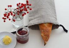 Load image into Gallery viewer, Linen Creeper Baguette Bag in Natural
