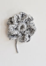 Load image into Gallery viewer, Large Crocheted Flowers with Recycled Cotton T-shirt yarn
