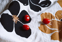 Load image into Gallery viewer, Peony Flour Sack Dish Towel
