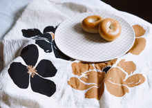Load image into Gallery viewer, Peony Flour Sack Dish Towel
